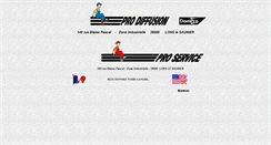 Desktop Screenshot of prodiffusion.com